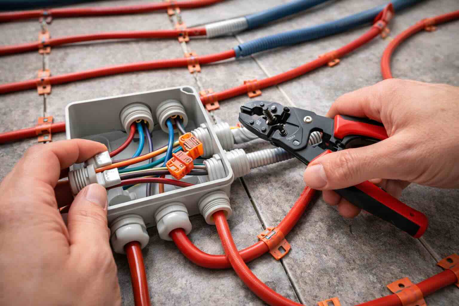 How to Connect a Heating Cable?