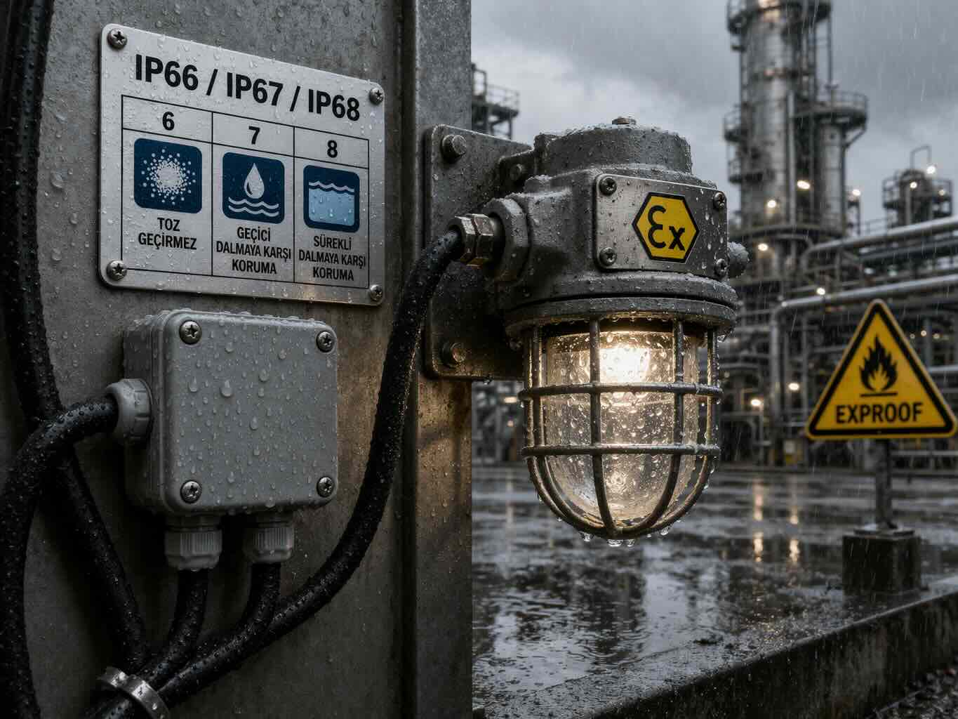 IP Koruma Sınıfları Nelerdir? Exproof Uygulamalarda Neden Önemlidir?