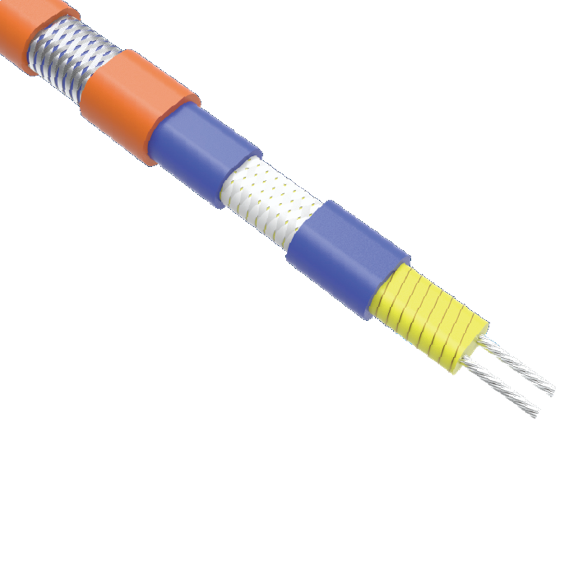 FBCW Silikon Yalıtımlı Sabit Güçlü Isıtıcı Kablo